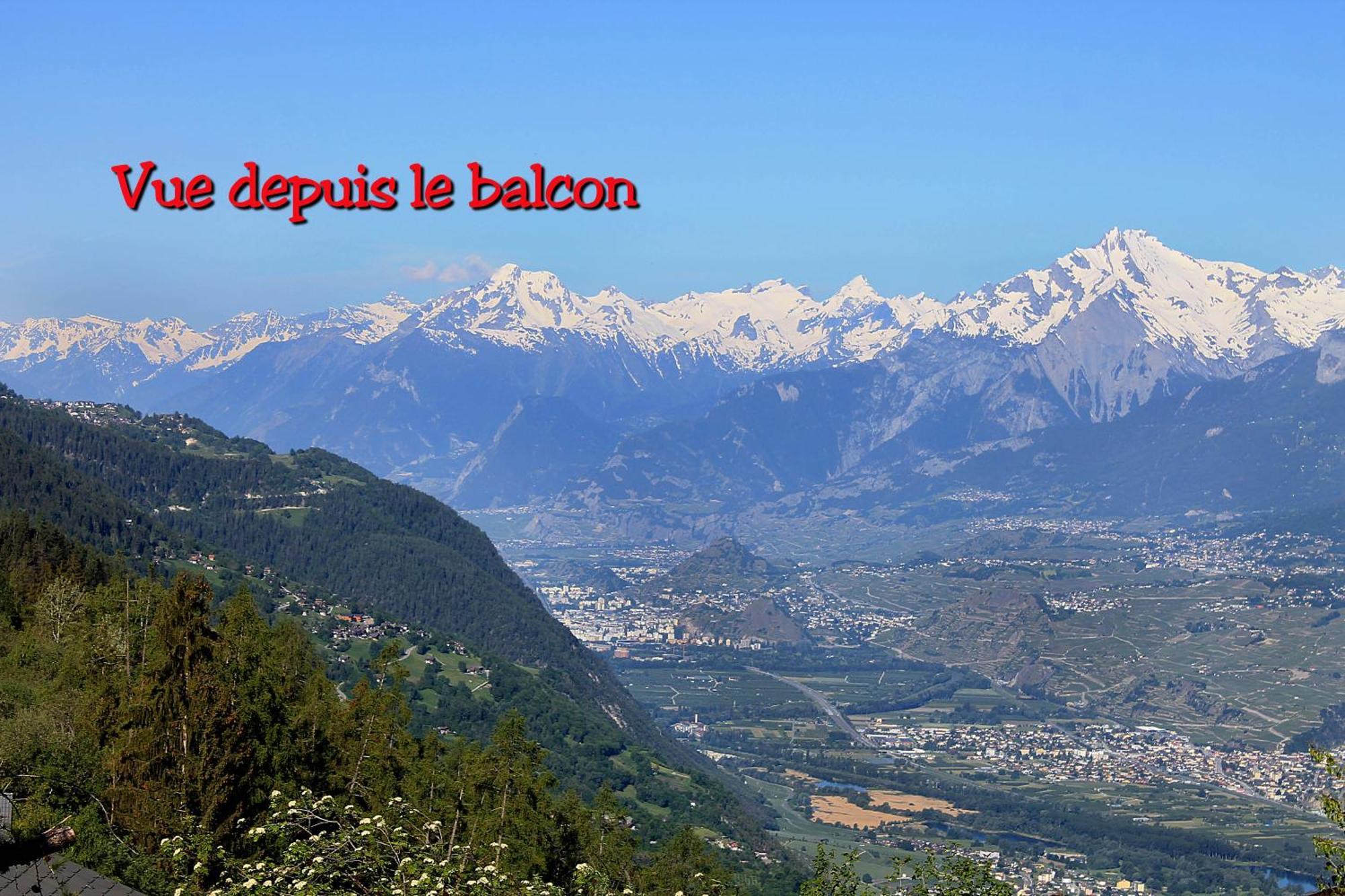 La Montagnette, Vercorin Buitenkant foto